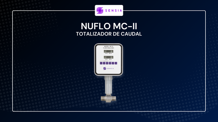 NUFLO MC-II – Totalizador de caudal de Sensia