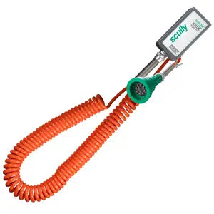 Conector con cable espiralado y caja de conexionado Sculcon 08159